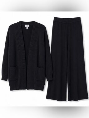 NWT Magaschoni Lounge Knit Cardigan and Pants Set